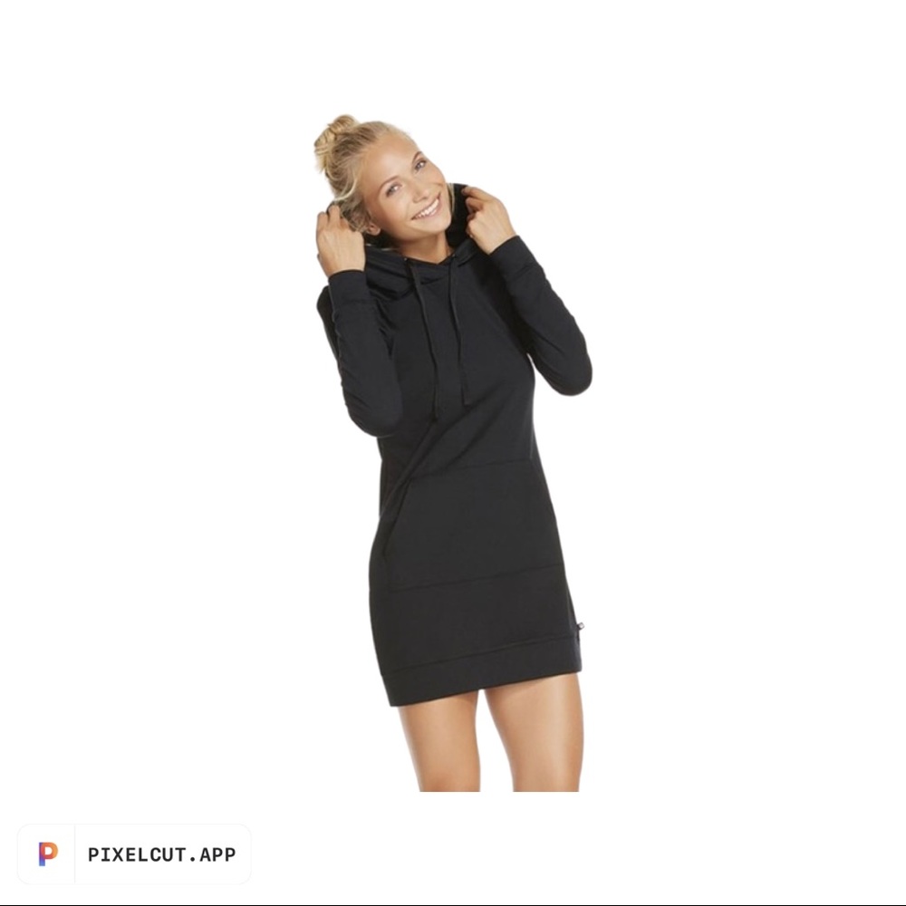 Black Fabletics hoodie dress. Size XL